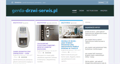 Desktop Screenshot of gerda-drzwi-serwis.pl